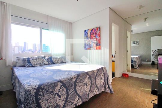 Suíte 1 de apartamento à venda com 3 quartos, 150m² em Campestre, Santo André
