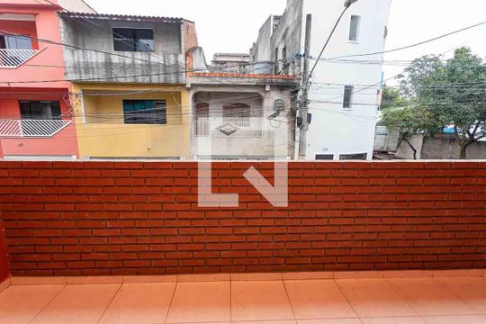 Varanda da suíte 2  de casa para alugar com 3 quartos, 132m² em Piraporinha, Diadema