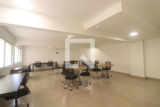 Área comum - Salão de festas de apartamento à venda com 1 quarto, 24m² em Santana, São Paulo