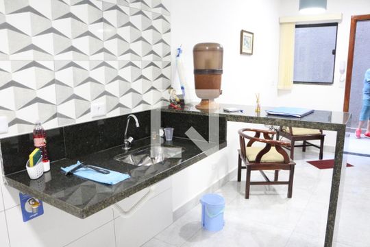 Sala/Cozinha de apartamento à venda com 2 quartos, 42m² em Vila Antonina, São Paulo