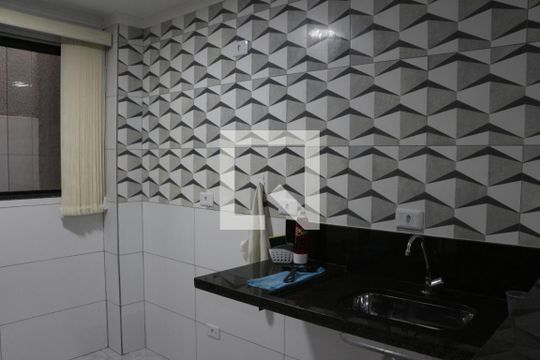Sala/Cozinha de apartamento à venda com 2 quartos, 42m² em Vila Antonina, São Paulo