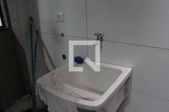 Área de Serviço de apartamento à venda com 2 quartos, 42m² em Vila Antonina, São Paulo