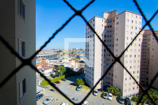 Vista da sala de apartamento para alugar com 3 quartos, 60m² em Parque Marajoara, Santo André
