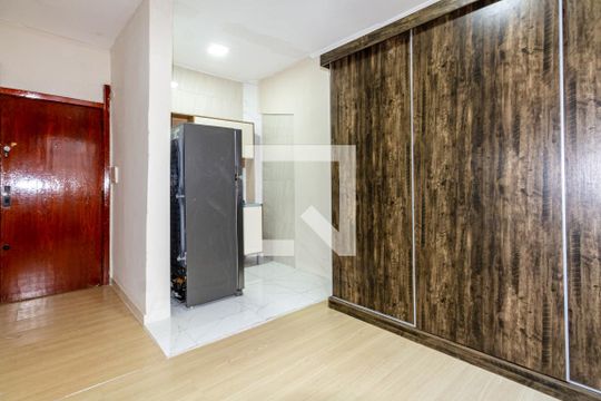 Quarto/Cozinha de apartamento à venda com 1 quarto, 30m² em Centro Histórico, Porto Alegre