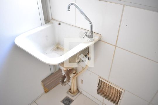 Área de Serviço - Tanque de apartamento à venda com 2 quartos, 43m² em Campo Grande, Rio de Janeiro