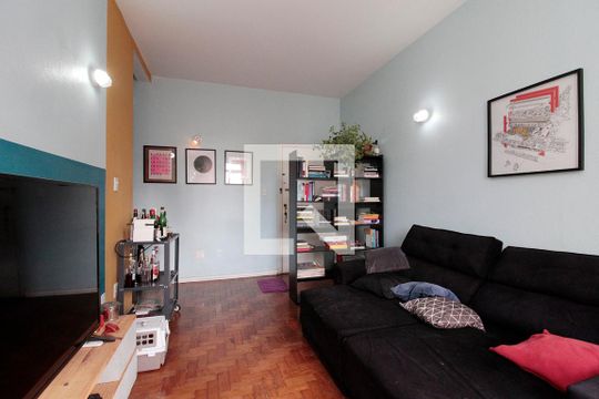 Sala de apartamento à venda com 2 quartos, 82m² em Vila Buarque, São Paulo
