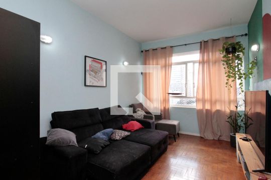 Sala de apartamento à venda com 2 quartos, 82m² em Vila Buarque, São Paulo