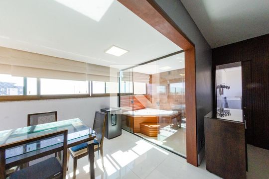 Sala 2 de apartamento para alugar com 2 quartos, 130m² em São Pedro, Belo Horizonte