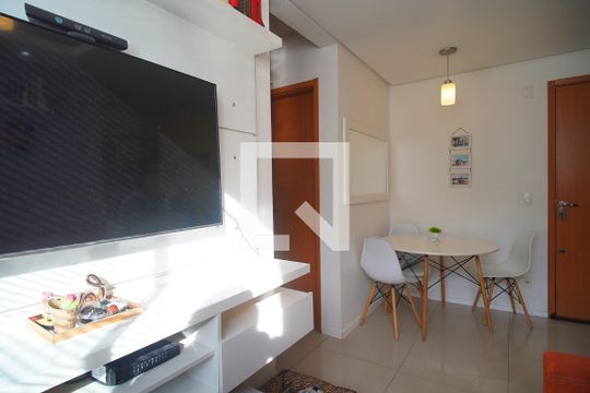 Sala de apartamento à venda com 2 quartos, 47m² em Operário, Novo Hamburgo