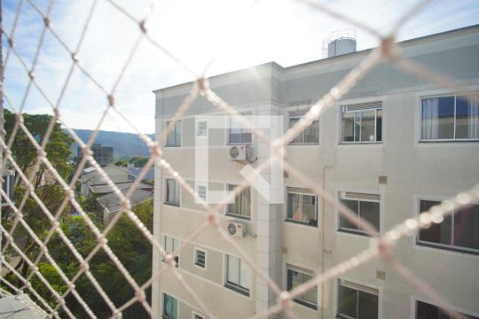 Sala - Vista de apartamento à venda com 2 quartos, 47m² em Operário, Novo Hamburgo