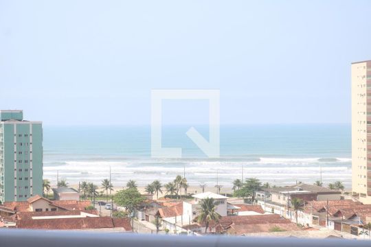 Vista do Quarto de apartamento para alugar com 2 quartos, 99m² em Vila Caiçara, Praia Grande