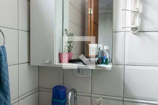 Banheiro da Suíte de casa de condomínio à venda com 3 quartos, 134m² em Vila Aricanduva, São Paulo