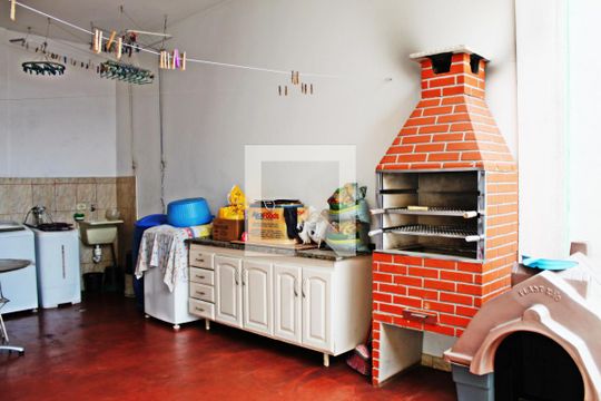 Área comum - Churrasqueira de casa à venda com 3 quartos, 91m² em Itaquera, São Paulo