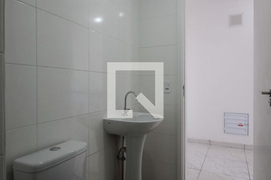 Banheiro de apartamento para alugar com 1 quarto, 46m² em Sacoma, São Paulo