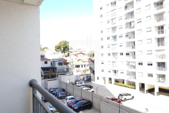 Varanda de apartamento à venda com 2 quartos, 38m² em Jardim Analia Franco, São Paulo