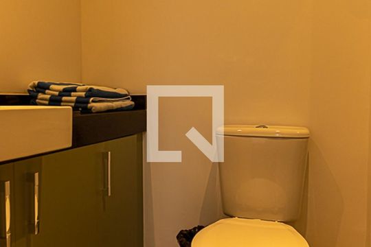 Banheiro de kitnet/studio à venda com 1 quarto, 24m² em Consolação, São Paulo