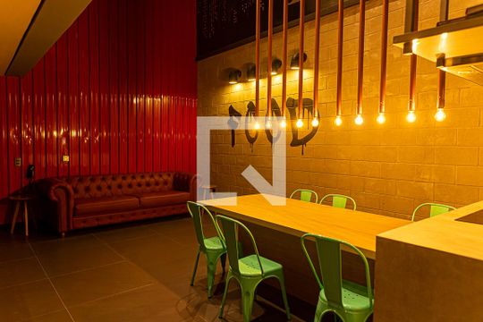 Área comum - Cokitchen de kitnet/studio para alugar com 1 quarto, 24m² em Consolação, São Paulo