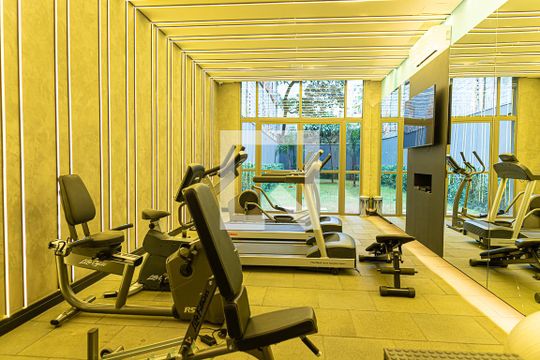 Área comum - Academia de kitnet/studio à venda com 1 quarto, 24m² em Consolação, São Paulo