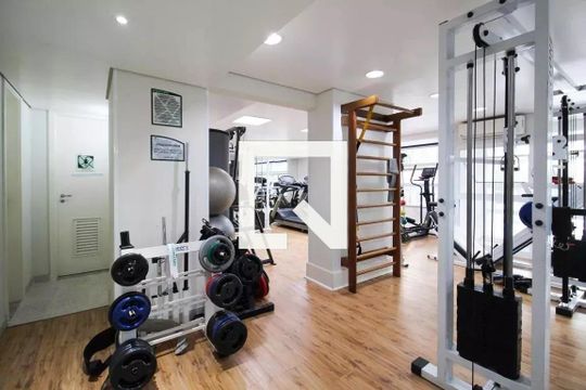 Área comum - Academia de apartamento para alugar com 2 quartos, 98m² em Vila Olímpia, São Paulo