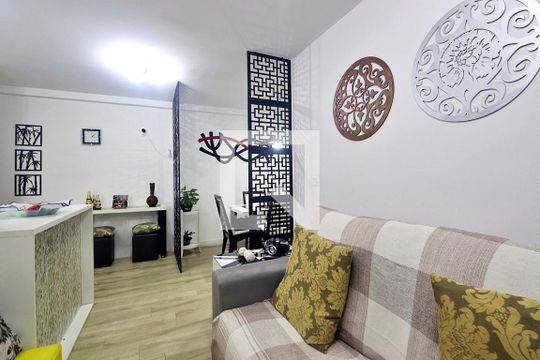 Sala de apartamento à venda com 2 quartos, 54m² em Parque das Nações, Santo André