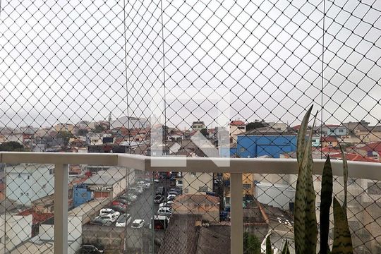Sacada de apartamento à venda com 2 quartos, 54m² em Parque das Nações, Santo André