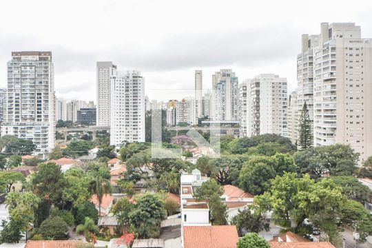 Vista Suíte 01 de apartamento para alugar com 3 quartos, 96m² em Vila Cordeiro, São Paulo