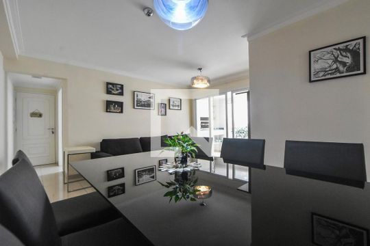 Sala de Jantar  de apartamento para alugar com 3 quartos, 96m² em Vila Cordeiro, São Paulo