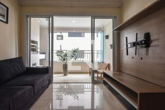 Varanda  de apartamento para alugar com 3 quartos, 96m² em Vila Cordeiro, São Paulo