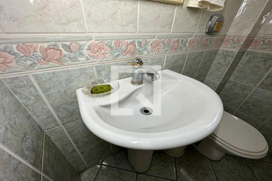 Pia do Banheiro de casa para alugar com 2 quartos, 180m² em Santa Teresa, São Leopoldo