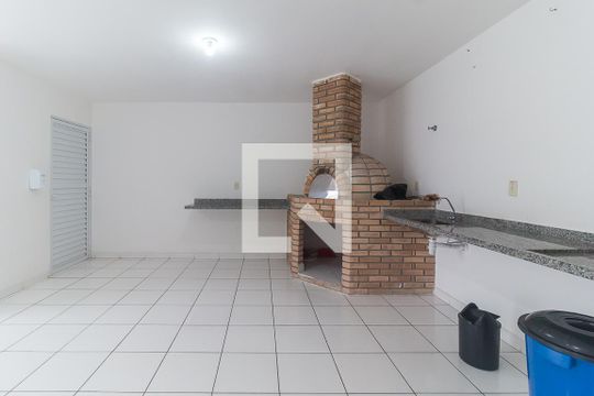 Área comum - Salão de festas de apartamento para alugar com 2 quartos, 55m² em Jundiapeba, Mogi das Cruzes