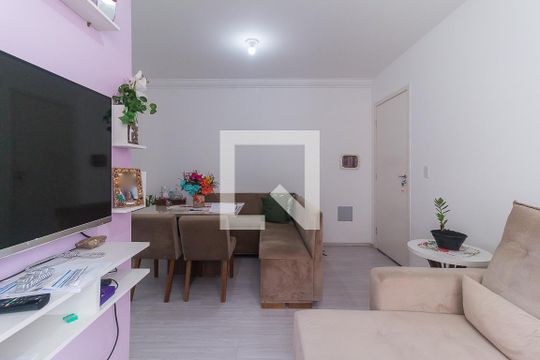 Sala/Sala de Jantar de apartamento para alugar com 2 quartos, 55m² em Jundiapeba, Mogi das Cruzes