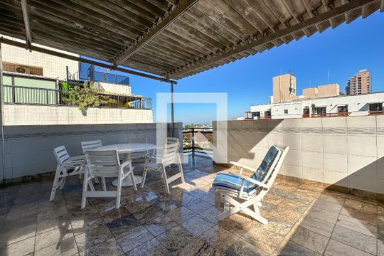 Varanda de apartamento para alugar com 2 quartos, 150m² em Balneário Cidade Atlântica, Guarujá