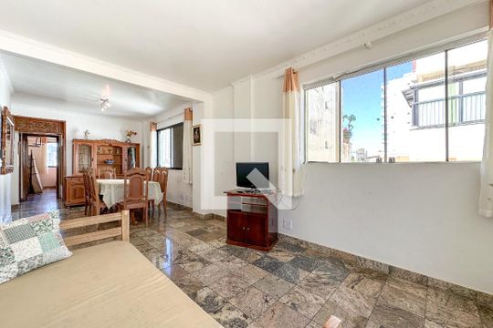 Sala de apartamento para alugar com 2 quartos, 150m² em Balneário Cidade Atlântica, Guarujá