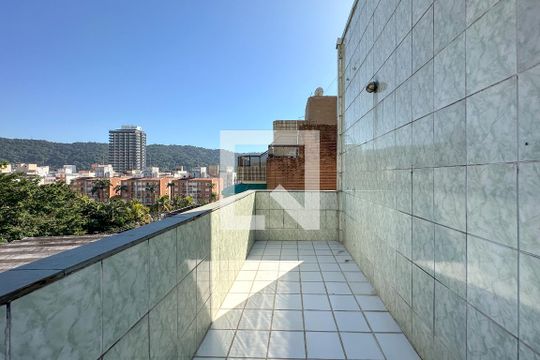 Cobertura de apartamento para alugar com 2 quartos, 150m² em Balneário Cidade Atlântica, Guarujá