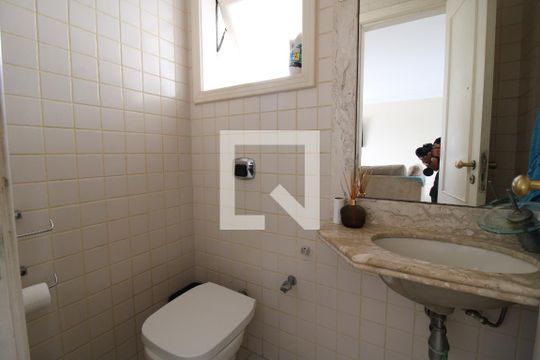 Lavabo de casa de condomínio à venda com 5 quartos, 400m² em Anil, Rio de Janeiro