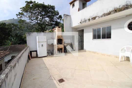 Casa 2 Fundos - Área Externa de casa de condomínio à venda com 5 quartos, 400m² em Anil, Rio de Janeiro