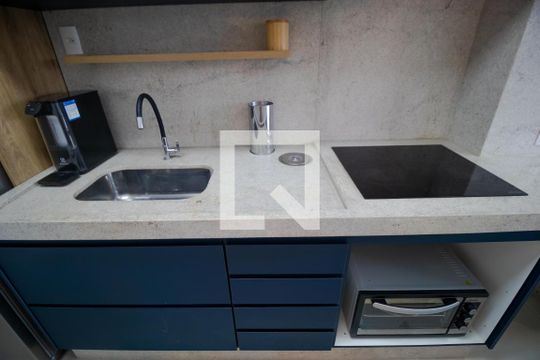 Cozinha de apartamento à venda com 2 quartos, 56m² em Jardim Nossa Senhora Auxiliadora, Campinas