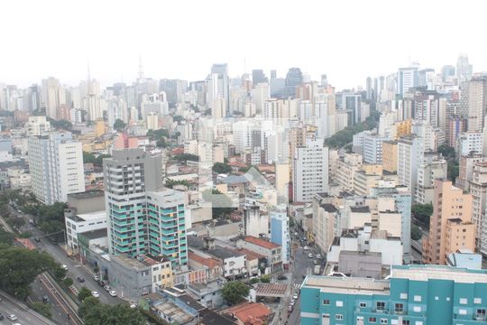 Vista da Varanda de apartamento para alugar com 1 quarto, 45m² em Bela Vista, São Paulo