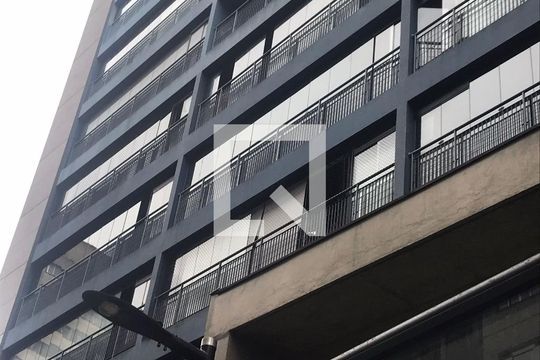 Fachada do Prédio de apartamento para alugar com 1 quarto, 45m² em Bela Vista, São Paulo