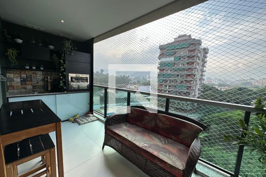 Varanda da Sala de apartamento à venda com 2 quartos, 67m² em Pechincha, Rio de Janeiro