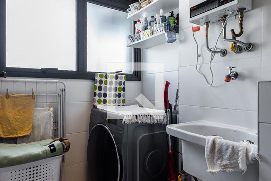 Área de Serviço de apartamento à venda com 1 quarto, 59m² em Pinheiros, São Paulo