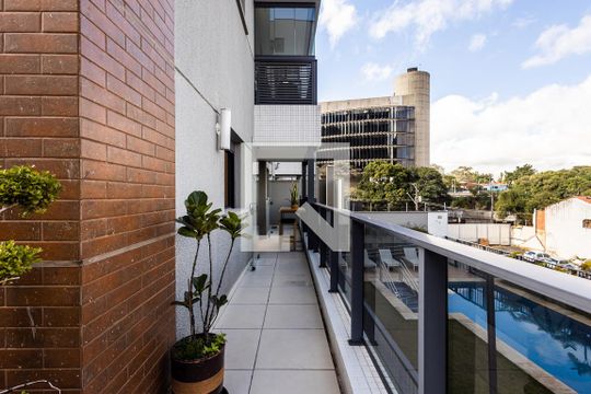Varanda de apartamento à venda com 1 quarto, 59m² em Pinheiros, São Paulo