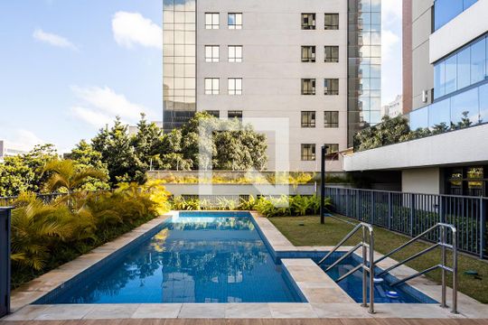 Piscina de apartamento à venda com 1 quarto, 59m² em Pinheiros, São Paulo