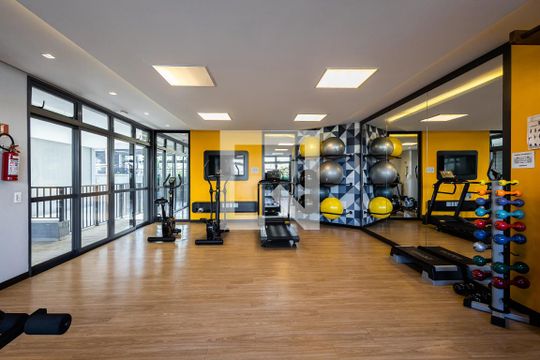 Academia de apartamento à venda com 1 quarto, 59m² em Pinheiros, São Paulo