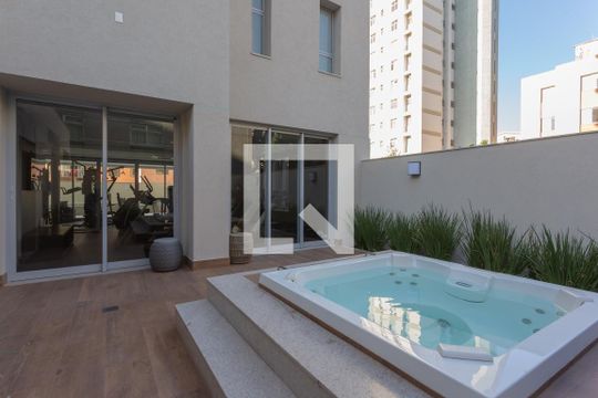 Área comum de apartamento à venda com 2 quartos, 108m² em Lourdes, Belo Horizonte