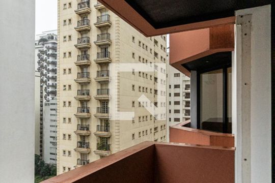 Varanda da Suíte de apartamento para alugar com 1 quarto, 73m² em Santa Cecilia, São Paulo