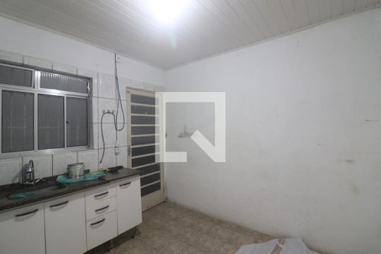 Cozinha  de casa para alugar com 1 quarto, 45m² em Vila Guaca, São Paulo
