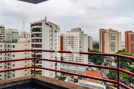 Varanda de apartamento à venda com 1 quarto, 36m² em Paraíso, São Paulo
