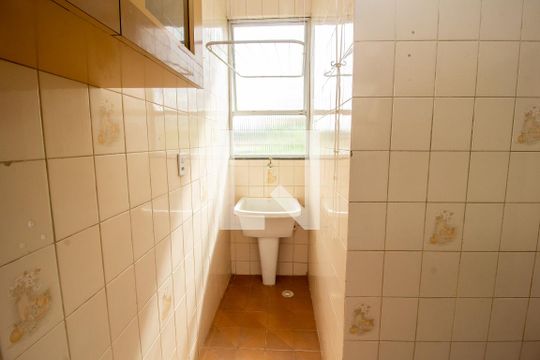 Area de Serviço de apartamento para alugar com 1 quarto, 40m² em Santa Tereza, Belo Horizonte