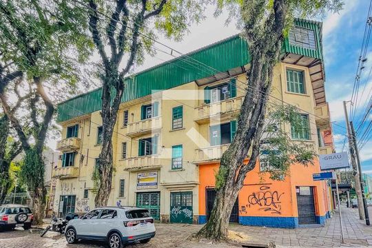 Fachada de apartamento para alugar com 1 quarto, 30m² em Floresta, Porto Alegre